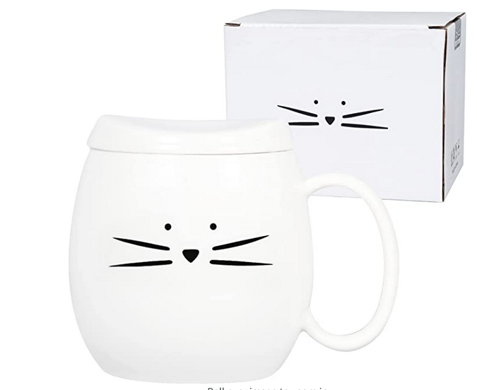 Cat and A Mouse 14 Ounce Mug (Cat/Mouse)